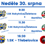 Sezóna začíná žákům, muži hostí Třebelovice