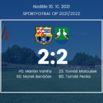 Střetnutí mezi 1.SK a Výčapy vítěze nemělo